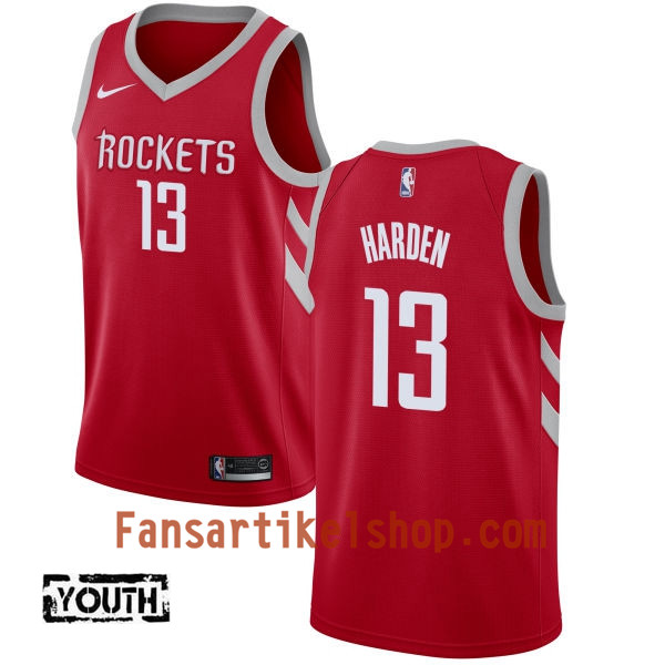 NBA Houston Rockets Trikot James Harden 13 Nike 2017-18 Rot Swingman - Kinder NBA Houston Rockets Trikot James Harden 13 Nike 2017-18 Rot Swingman - Kinder